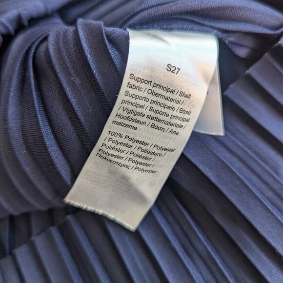 Lacoste Kids Pleated Skirt Elastic Waist Tennis Preppy Classic Navy Red 6 - Picture 6 of 6